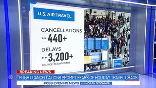 Flight cancellations prompt fears of holiday travel chaos