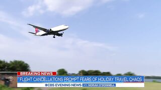 Flight cancellations prompt fears of holiday travel chaos