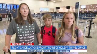 Flight cancellations prompt fears of holiday travel chaos