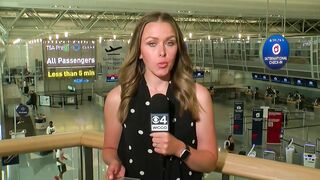 Off-duty Delta pilots picket outside MSP Airport ahead of busy travel weekend