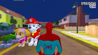 NEW Paw Patrols Help Spider-Man | Funny NEW Experiments with ROD |Imrodil|