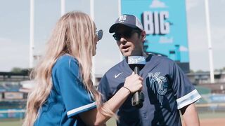 On the Field for Big Slick Celebrity Softball Game