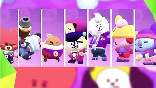 BTS'ten 2 oyun birden. BTS Brawl Stars versiyonu