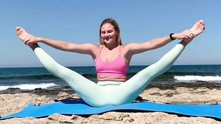 flexible yoga | stretching splits | gymnastics | contortionist training #contortion #yoga