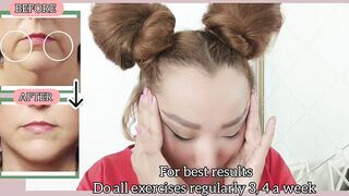 Get beautiful jawline! Lift up Droopy Corners| Face Yoga and Massage