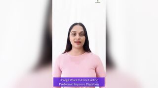 Day- 19 | 3 Yoga Poses to Cure Gastric Problems | Improve Digestion | Urmi Pandya