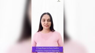 Day- 19 | 3 Yoga Poses to Cure Gastric Problems | Improve Digestion | Urmi Pandya