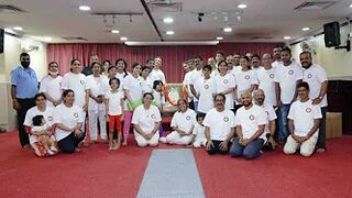 International Yoga Day June 2022 - Amrita Kudumbam UAE