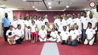 International Yoga Day June 2022 - Amrita Kudumbam UAE