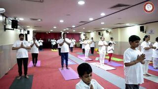 International Yoga Day June 2022 - Amrita Kudumbam UAE