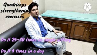 Knee Pain Relief In 2 Minutes | Quadriceps Strengthening Exercises | Dr Varun Agarwal Orthopaedician