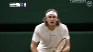 Nick Kyrgios vs Stefanos Tsitsipas | Match Highlights | Wimbledon 2022