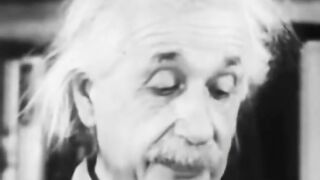 Albert Einstein Explaining " E=MC^2 "