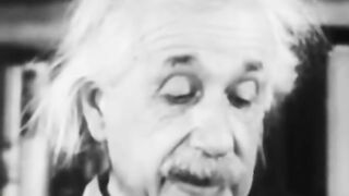 Albert Einstein Explaining " E=MC^2 "