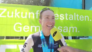 Anne Haug nach ihrem Sieg bei der Challenge Roth 2022: "Es ist nicht alles optimal gelaufen."