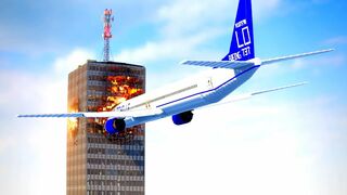 Realistic Plane Crashes Compilation #2 - Teardown