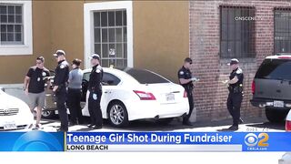 Long Beach Police searching for suspect who shot teenage girl at fund raiser