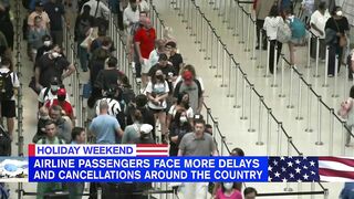 Flight frustrations continue amid chaotic July 4th travel weekend