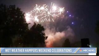 Fourth Of July Celebrations Plagued With Travel Troubles, Stormy Weather