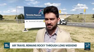 Air travel troubles continue into long weekend