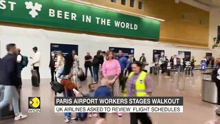 Travel disruption in Europe continues as Paris airport workers stage a walkout | English News