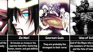 Anime Gods That Are Basically Invincible