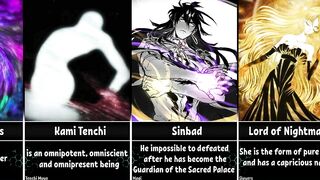 Anime Gods That Are Basically Invincible