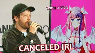 Connor Gets Canceled On Stage | ironmouse & CDawgVA at Anime Expo