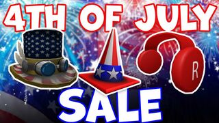 Roblox Fourth of July Sale