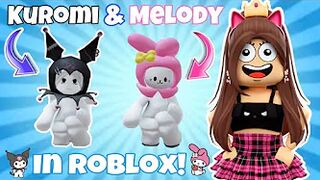 How To Make MELODY & KUROMI In Roblox! Hello Kitty ????????