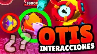 ¡¿OTIS CONGELA LA I.K.E?????! ¡????INTERACCIONES de OTIS que DEBES CONOCER en BRAWL STARS????!