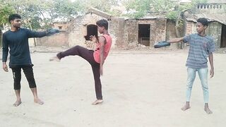 Body stretching and warm exercise||karate kick tutourial