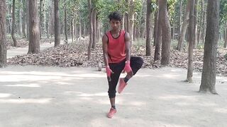 Body stretching and warm exercise||karate kick tutourial