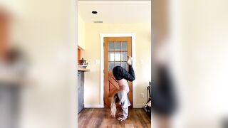 Handstand yoga flexibility|| legs stretching exercises||