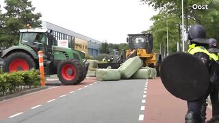 Zo maakte de ME een einde aan boerenblokkades | RTV Oost