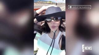 Kourtney Kardashian & Travis Barkers' Post-Hospital Beach Day | E! News