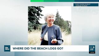 Where did Vancouver’s beach logs go?