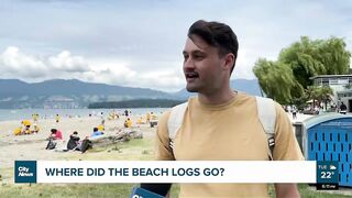 Where did Vancouver’s beach logs go?