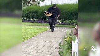 'Flower Man' steals show at cousin's wedding in North Beach