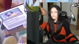 Valkyrae Getting A Surprise Gift From Bella Poarch During Her GOODBYE STREAM