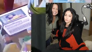 Valkyrae Getting A Surprise Gift From Bella Poarch During Her GOODBYE STREAM