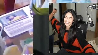 Valkyrae Getting A Surprise Gift From Bella Poarch During Her GOODBYE STREAM