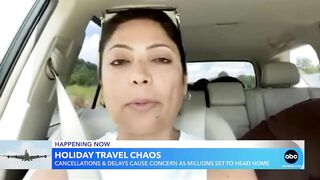 Travel chaos as record number of Americans expected to return home after July 4 | GMA