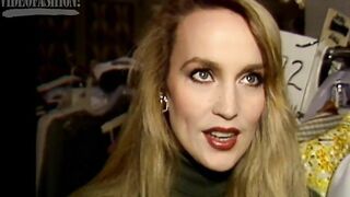 JERRY HALL Model Profile | Videofashion Archive