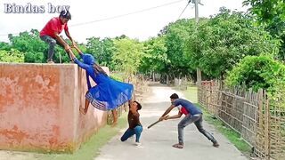 Best amazing funniest video Back to back chore funny comedy video by Bindas boy