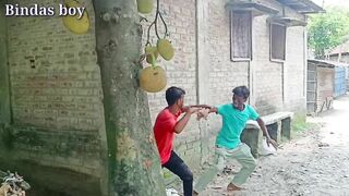 Best amazing funniest video Back to back chore funny comedy video by Bindas boy