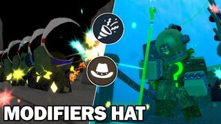 New All Modifiers Hat (Tower Defense Simulator) - Roblox