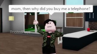When your mum blames everything on your phone???? (Roblox Meme)