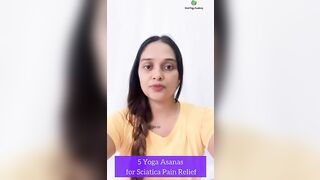 Day - 21 5 Yoga Asanas for Sciatica Pain Relief | Urmi Pandya