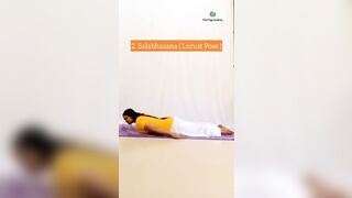 Day - 21 5 Yoga Asanas for Sciatica Pain Relief | Urmi Pandya